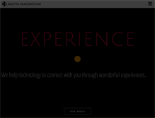 Tablet Screenshot of akalpyaimaginations.com